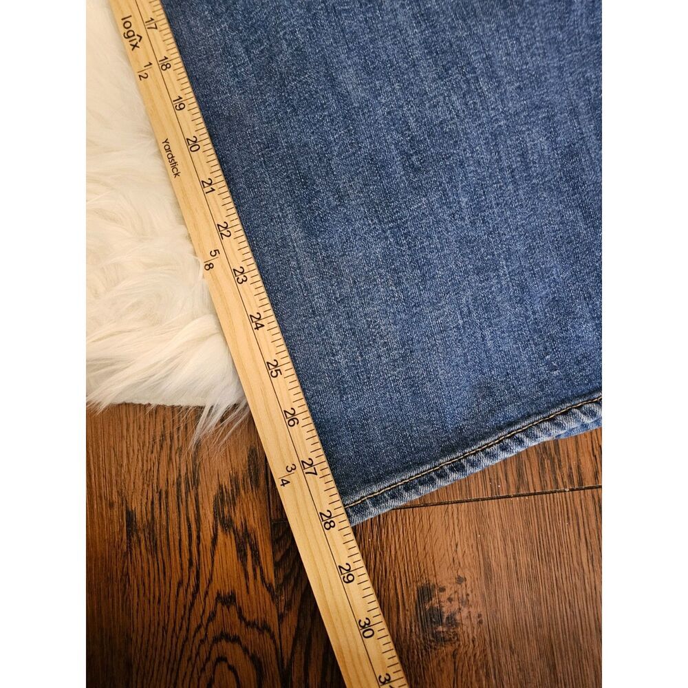 Chico’s High Rise Wide Leg Jeans Size 2.5R Medium Wash Stretch Denim - Picture 6 of 7